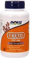 7-Keto (acetato de DHEA-7-uno) 100 mg, control de peso*, 120 cápsulas vegetales