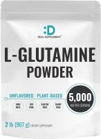 Suplemento en polvo de glutamina L, 0.18 oz por porción, 2 libras 